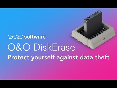 O&amp;O DiskErase- Protect yourself against data theft