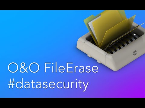 O&amp;O FileErase: Protect your private information from data theft