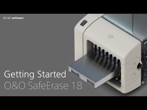 Getting started with O&amp;O SafeErase 18