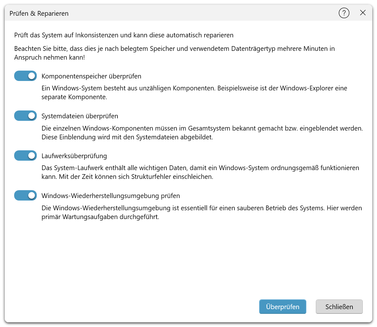 O&O DiskImage 22 Premium - Check & Repair