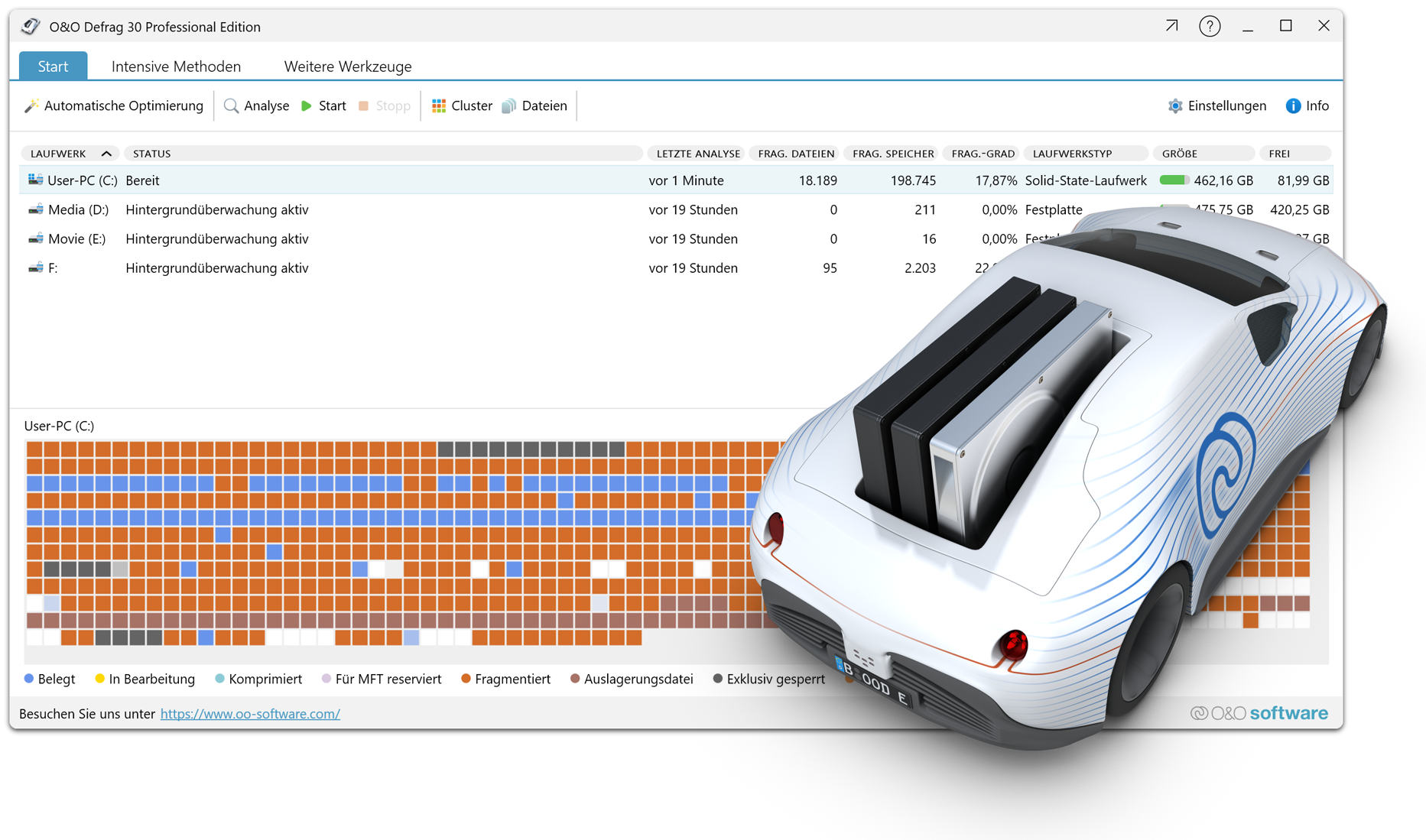 O&O Defrag - Die Optimierungs-Suite für Windows 11