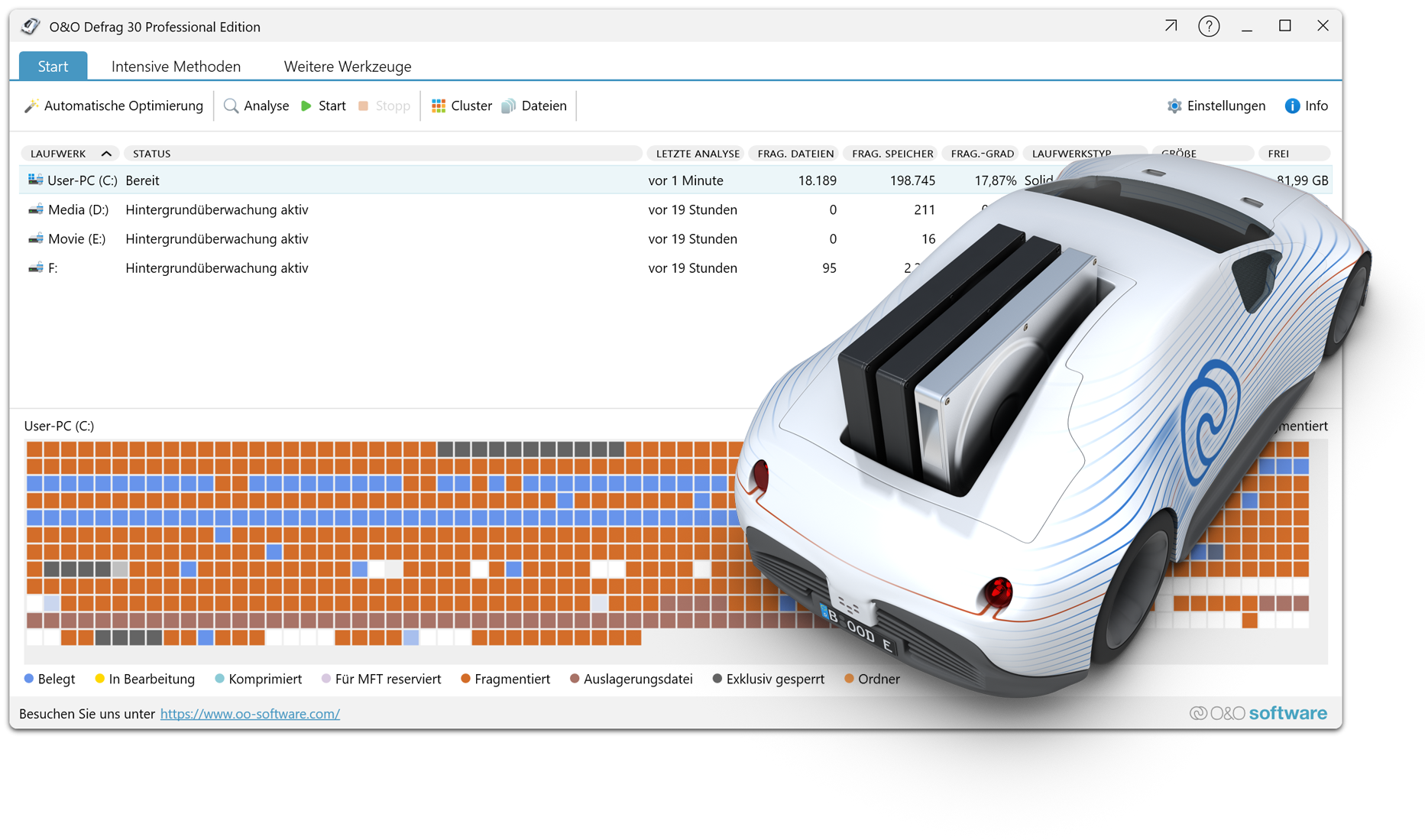 O&O Defrag 30.5 - La suite d’optimisation pour Windows 11
