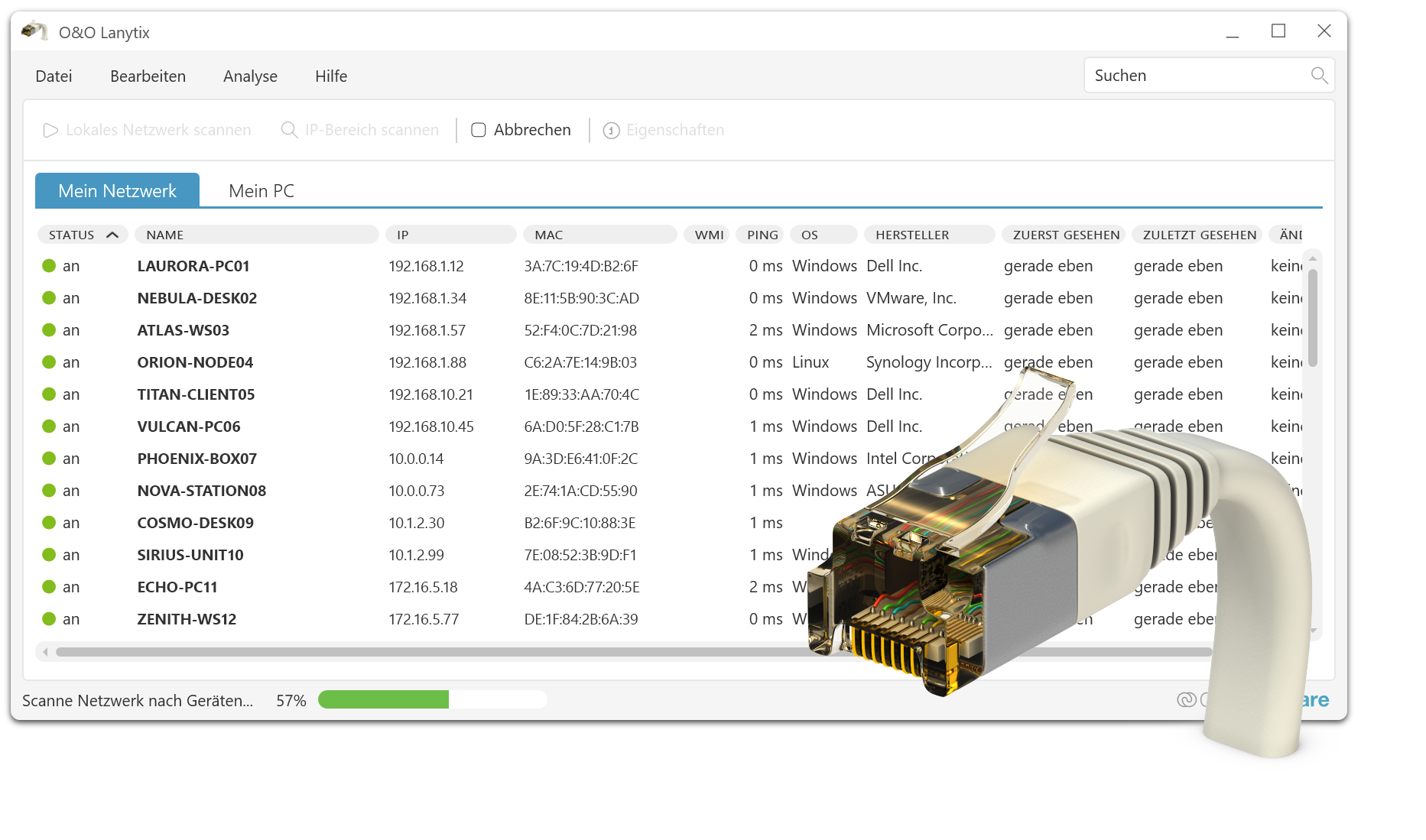 O&O Lanytix - Einfache Netzwerkanalyse im LAN