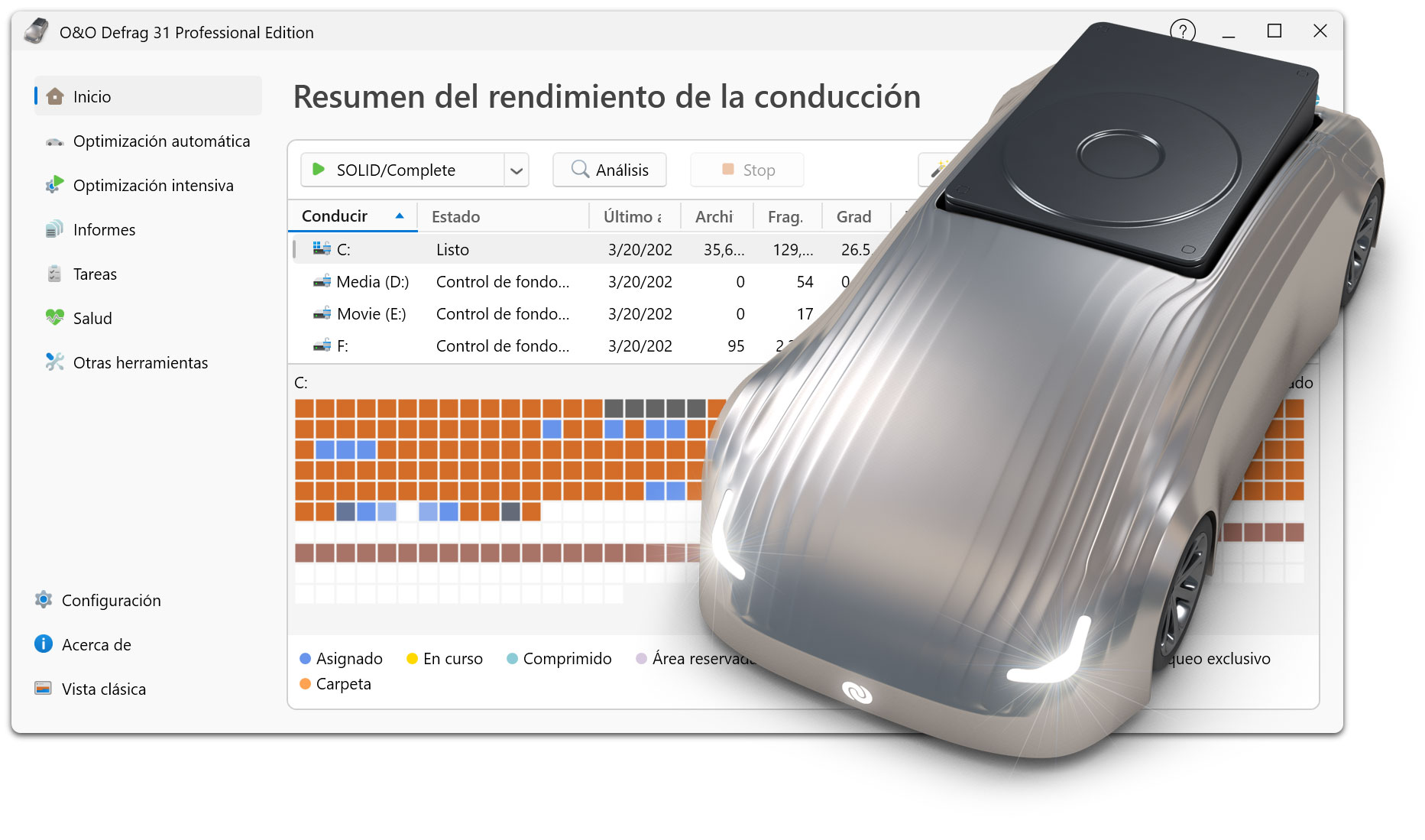 O&O Defrag 31 - La suite de optimización para Windows 11