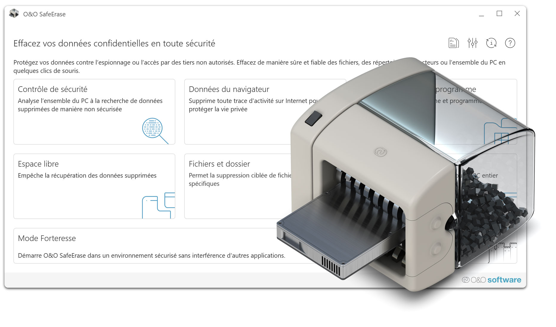 O&O SafeErase 19 - La solution sécurisée pour votre entreprise