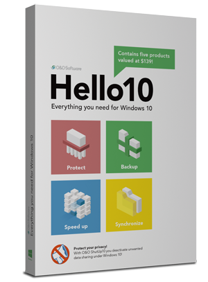 Optimized software for your Windows 10: Protect. Backup. Speed Up. Synchronize.