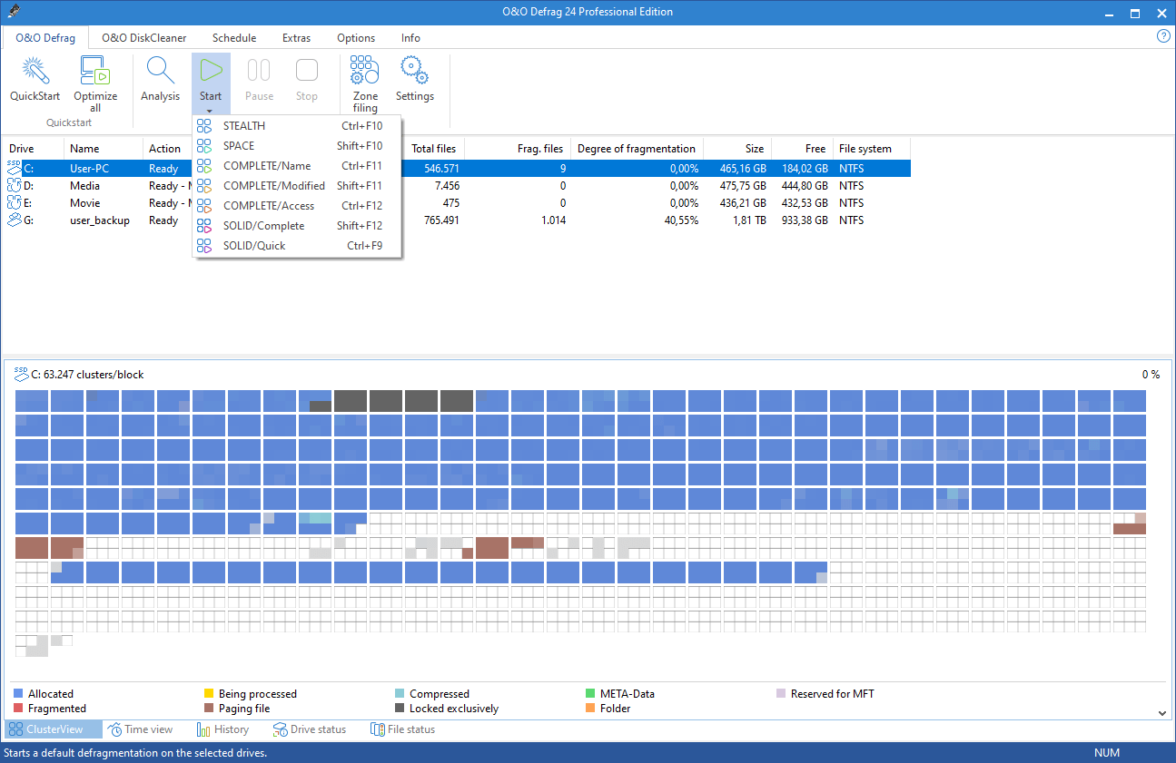 O&o Defrag 21