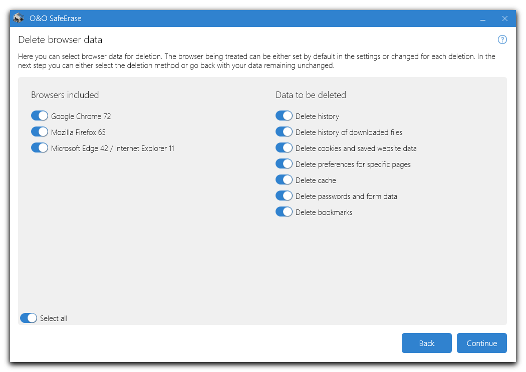 o&o safeerase 12 professional edition