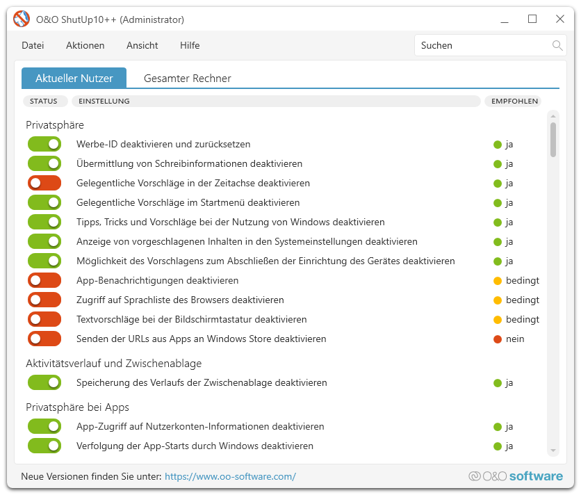 Free Windows 11 und Windows 10 Anti Piracy Tool